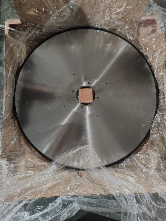 Автоматизация 610 мм Круглое кольцевое деревянное пило нож основной компонент лезвие для резки и разрезания тканевой бумаги 3