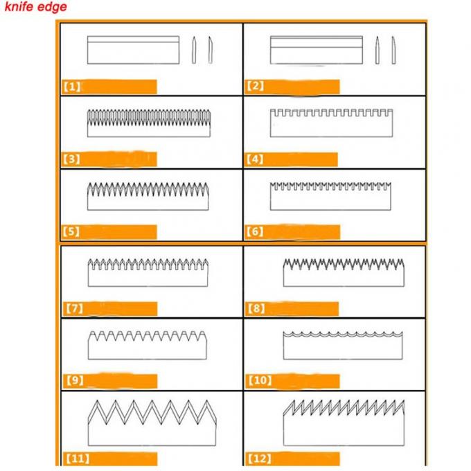 6-дюймовое зубчатое лезвие для упаковочной машины OEM с зубчатым резаком 1
